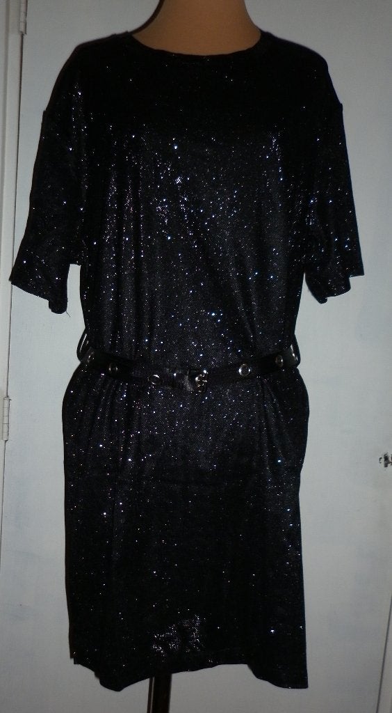 jurk maat:  XL  merk : Wanderlust , Verzenden, Zwart, Maat 46/48 (XL) of groter, Nieuw