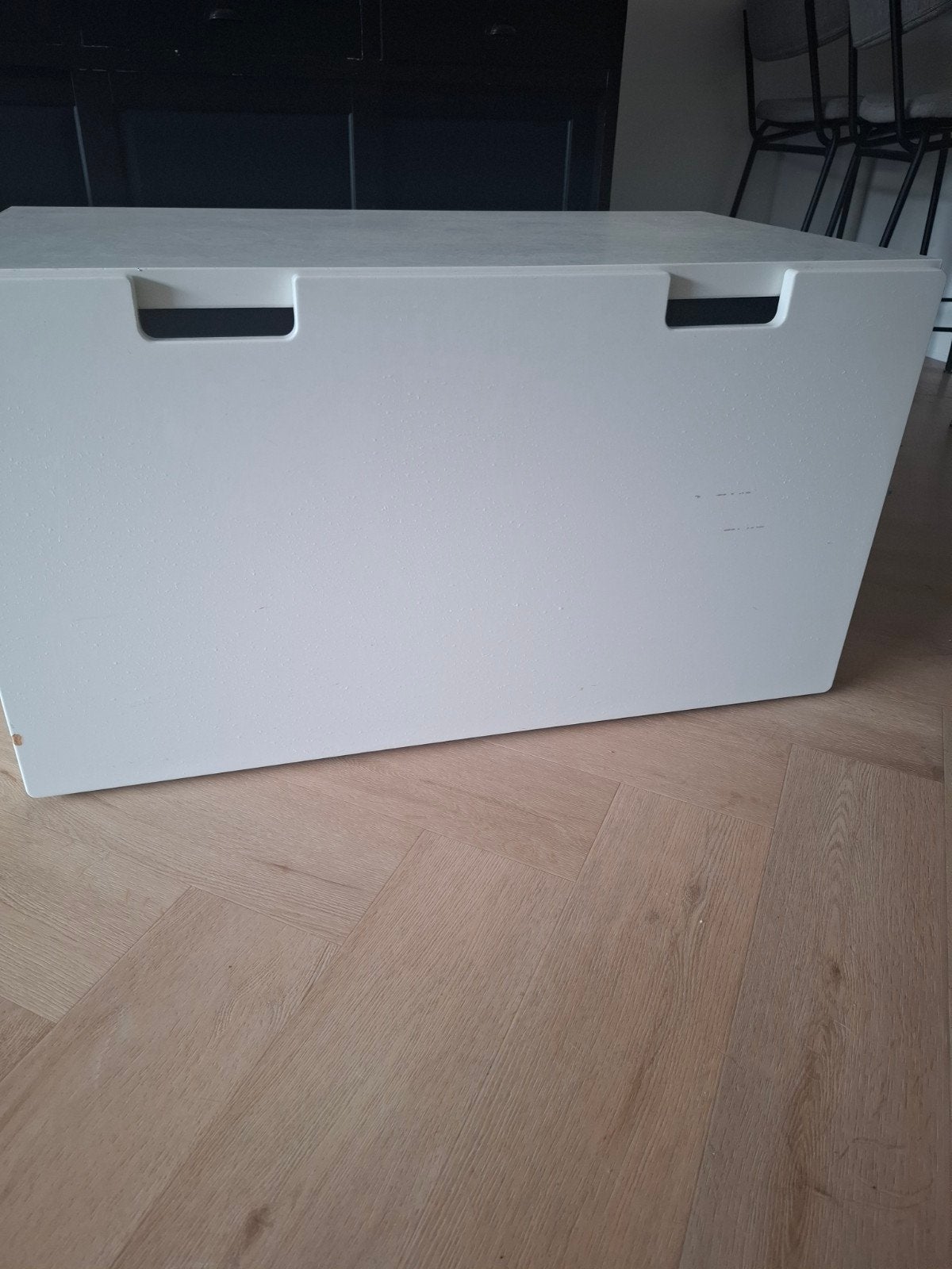 IKEA SMÅSTAD Speelgoedkist met bank, wit, Ophalen, Gebruikt