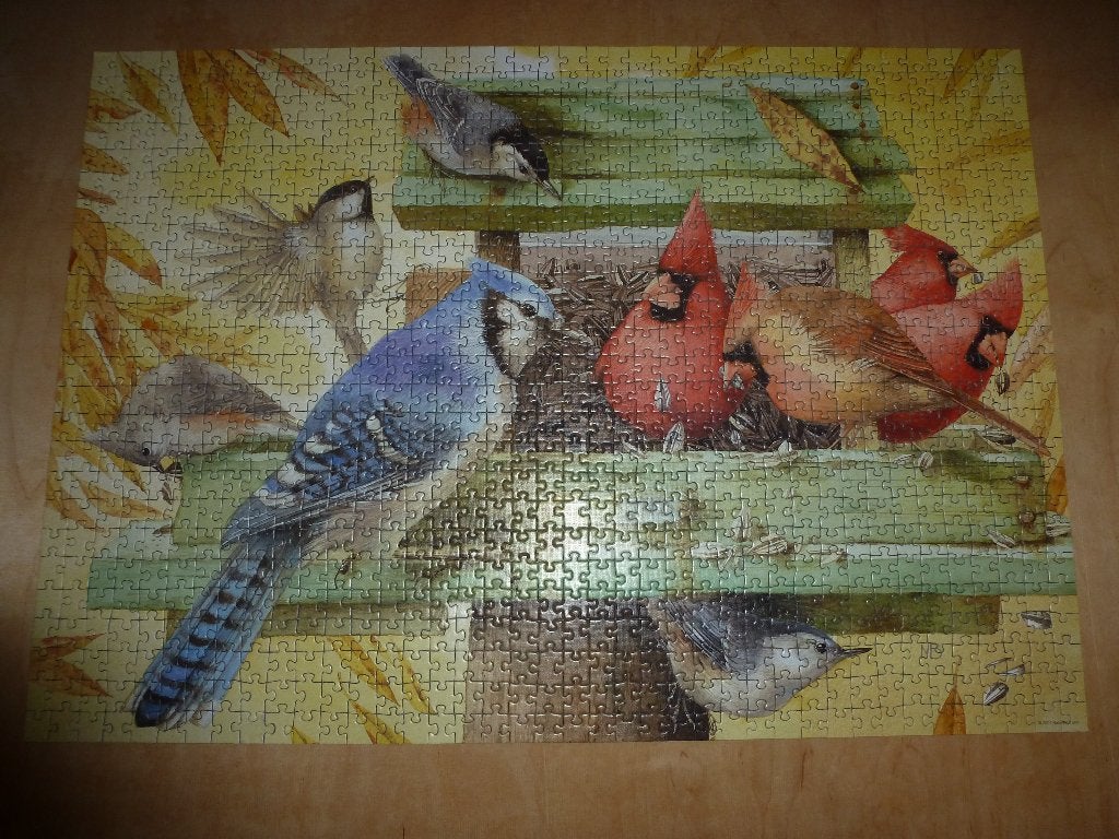 Legpuzzel 1000 stukjes compleet van Marjolein Bastin, Ophalen of Verzenden, 500 t/m 1500 stukjes, Gebruikt, Legpuzzel