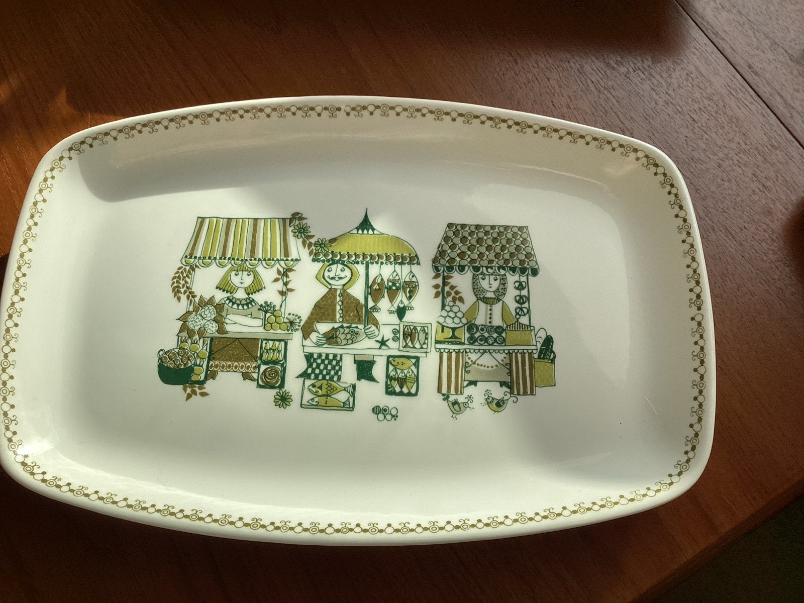 Turi Design Market Figgjo Noorwegen Opdienschaal Vintage, Ophalen of Verzenden