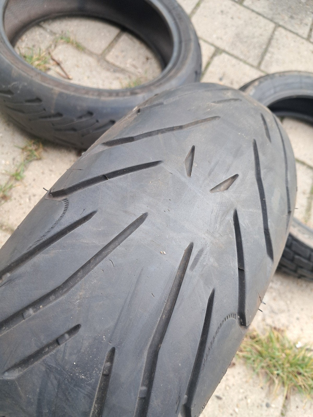 motorband 160/60/17, Ophalen