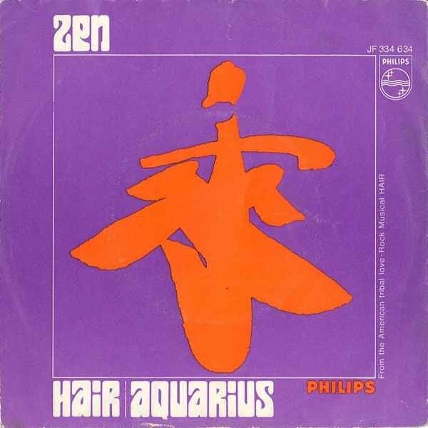 Zen - Hair, Gebruikt, Verzenden, 7 inch, Fotohoes
