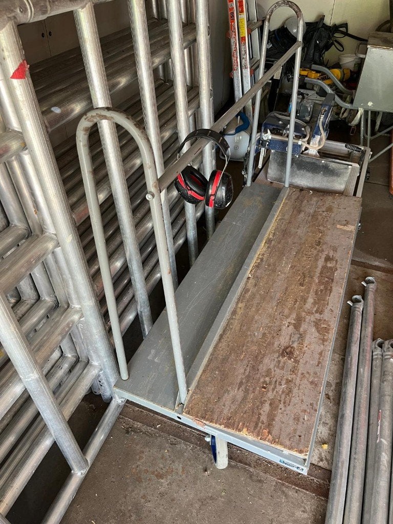 Platenkar Matador, Doe-het-zelf en Verbouw, Transportwagens, 80 tot 100 liter, Ophalen, Zo goed als nieuw, Transportkar