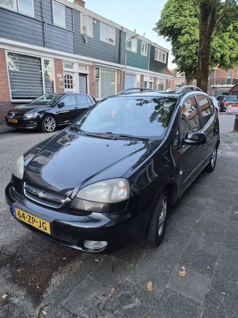 Chevrolet Tacuma 1.6 2008 Zwart Klusauto, Zwart, Handgeschakeld, 107 pk, 1247 kg