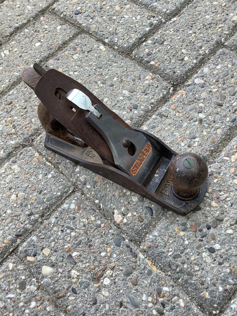 Oude Stanley blokschaaf Bailey nr. 4, Antiek en Kunst, Ophalen of Verzenden