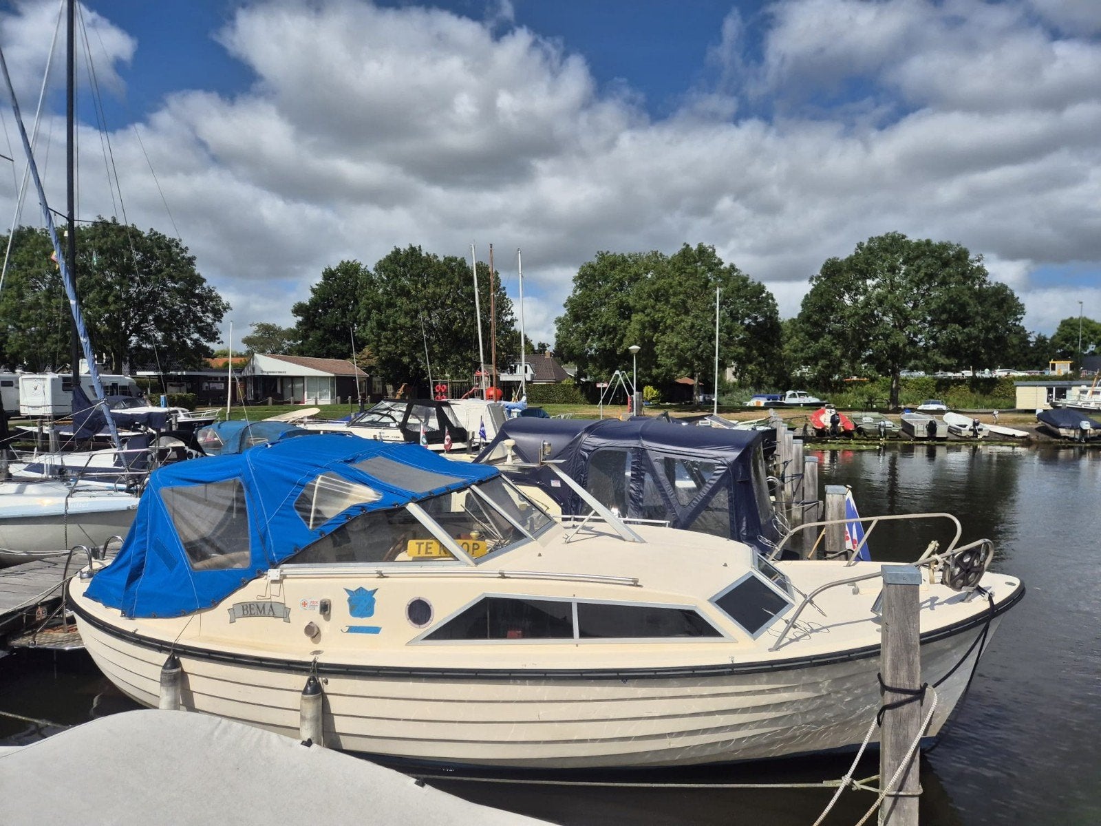 Joda tur 24 spittsgarter sloep boot diesel nette staat!, Watersport en Boten, Motorboten en Motorjachten, Aluminium, Diesel, Boegschroef