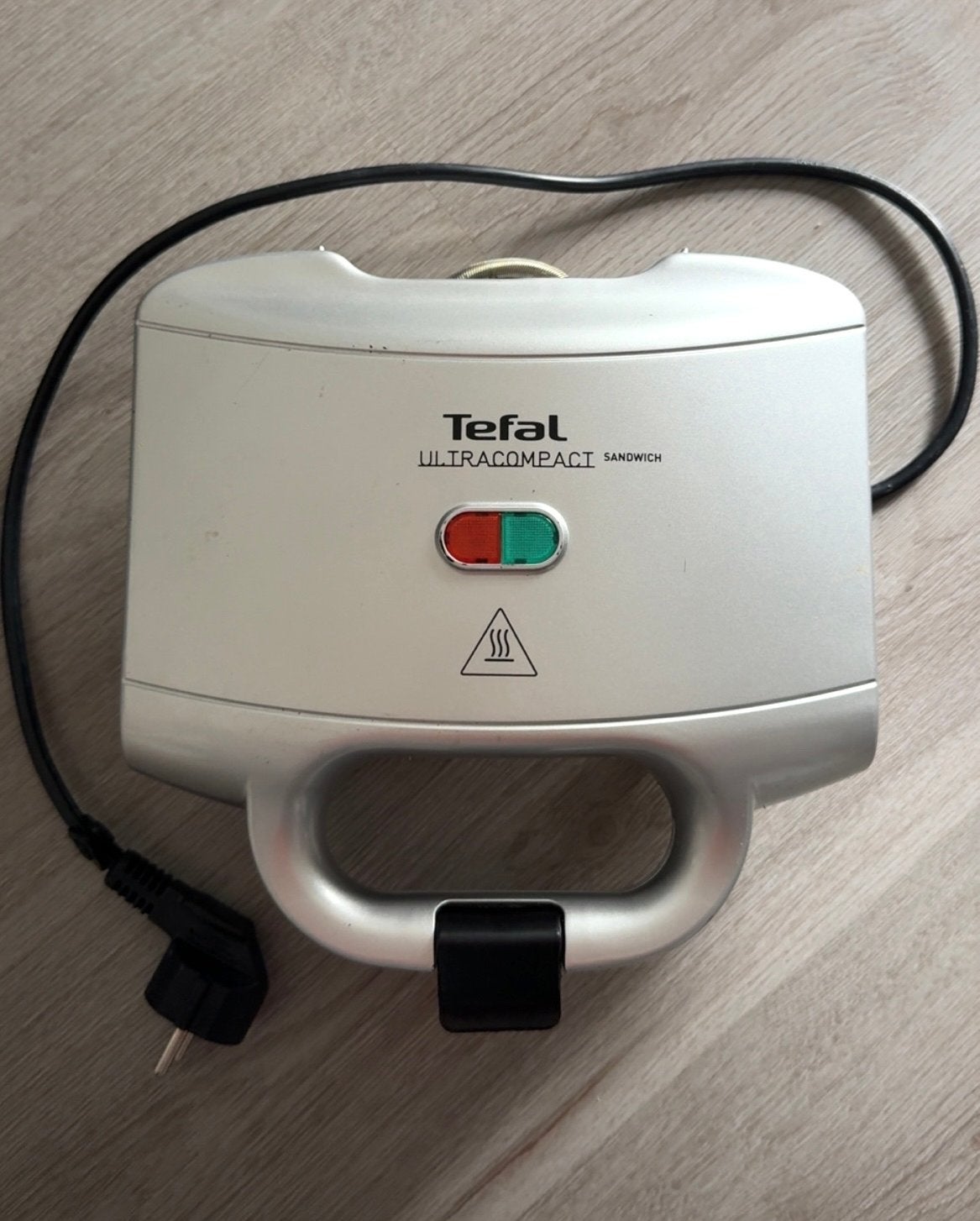 Tefal Ultracompact Sandwichmaker - Tosti Apparaat, Zilver, Ophalen of Verzenden, Overige merken, Overige typen