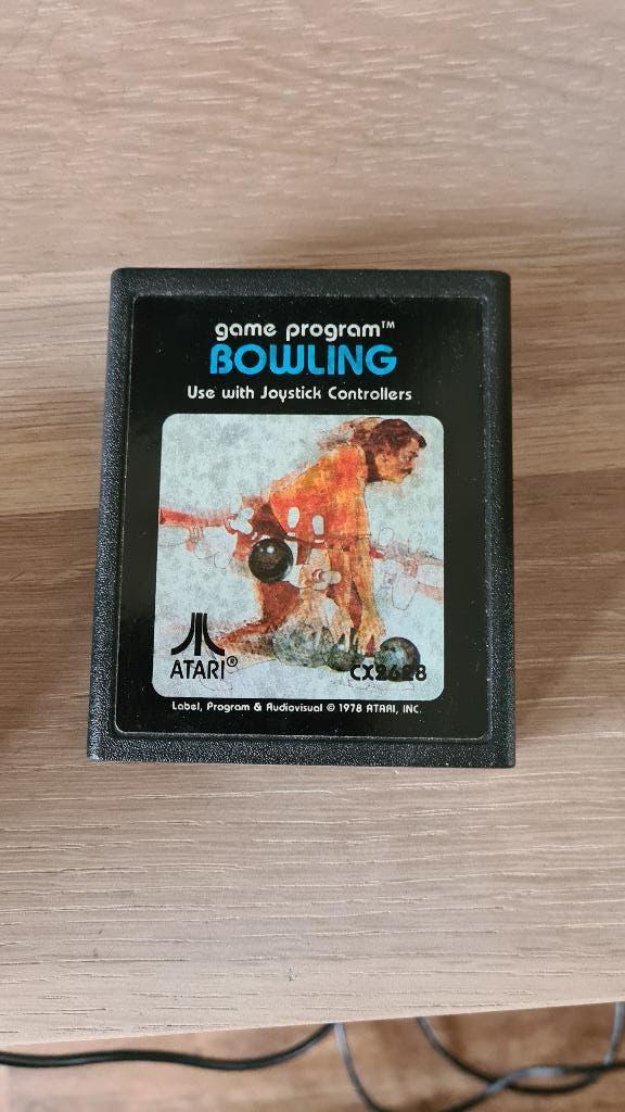 Atari 2600 Bowling CX2628  GETEST, Avontuur en Actie, Verzenden, 1 speler, Zo goed als nieuw