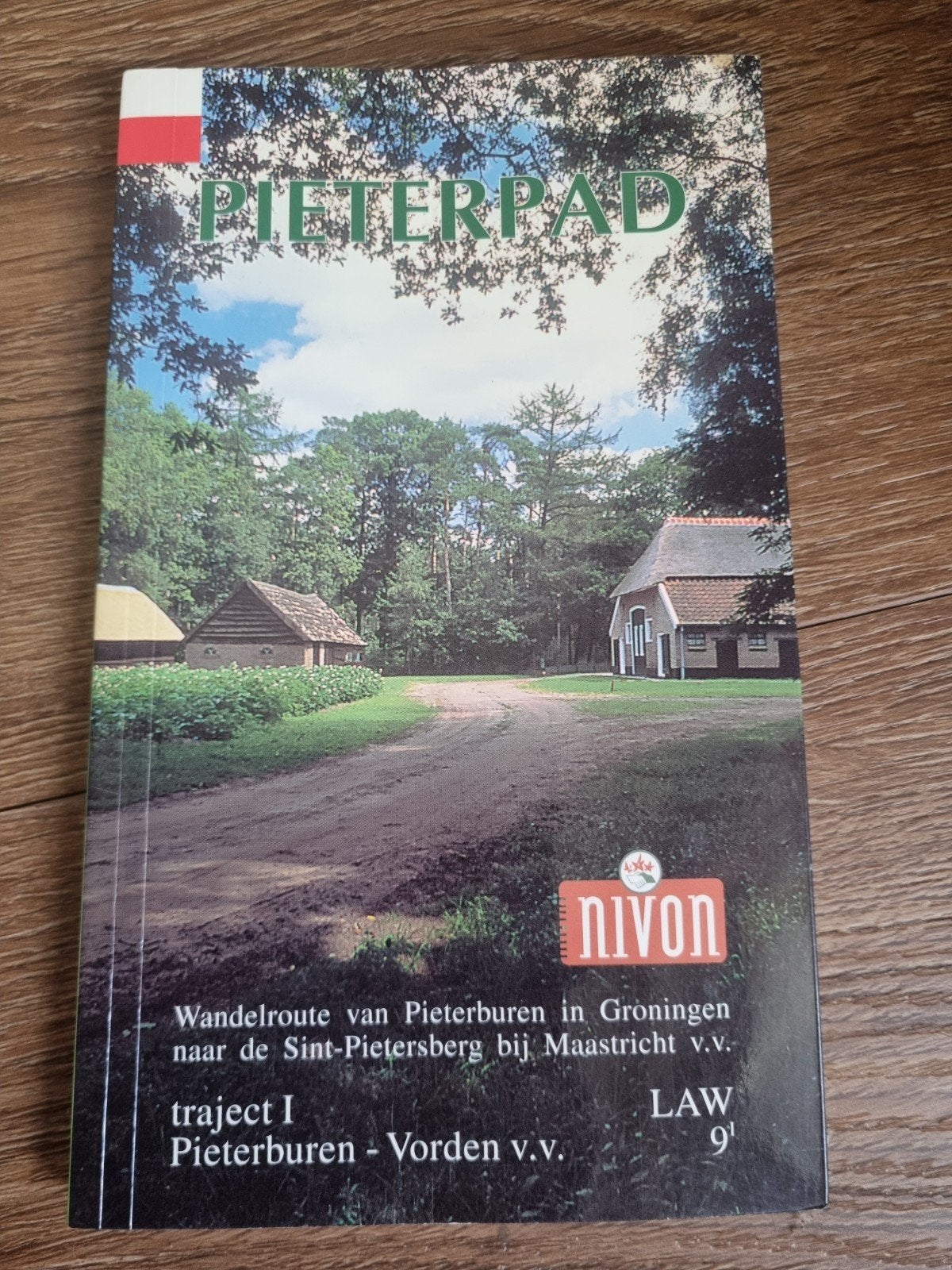 5e druk Pieterpad Nivon T. Goorhuis-Tjalsma, Boeken, Europa, Zo goed als nieuw, Reisgids of -boek, T. Goorhuis-Tjalsma; B. Jens