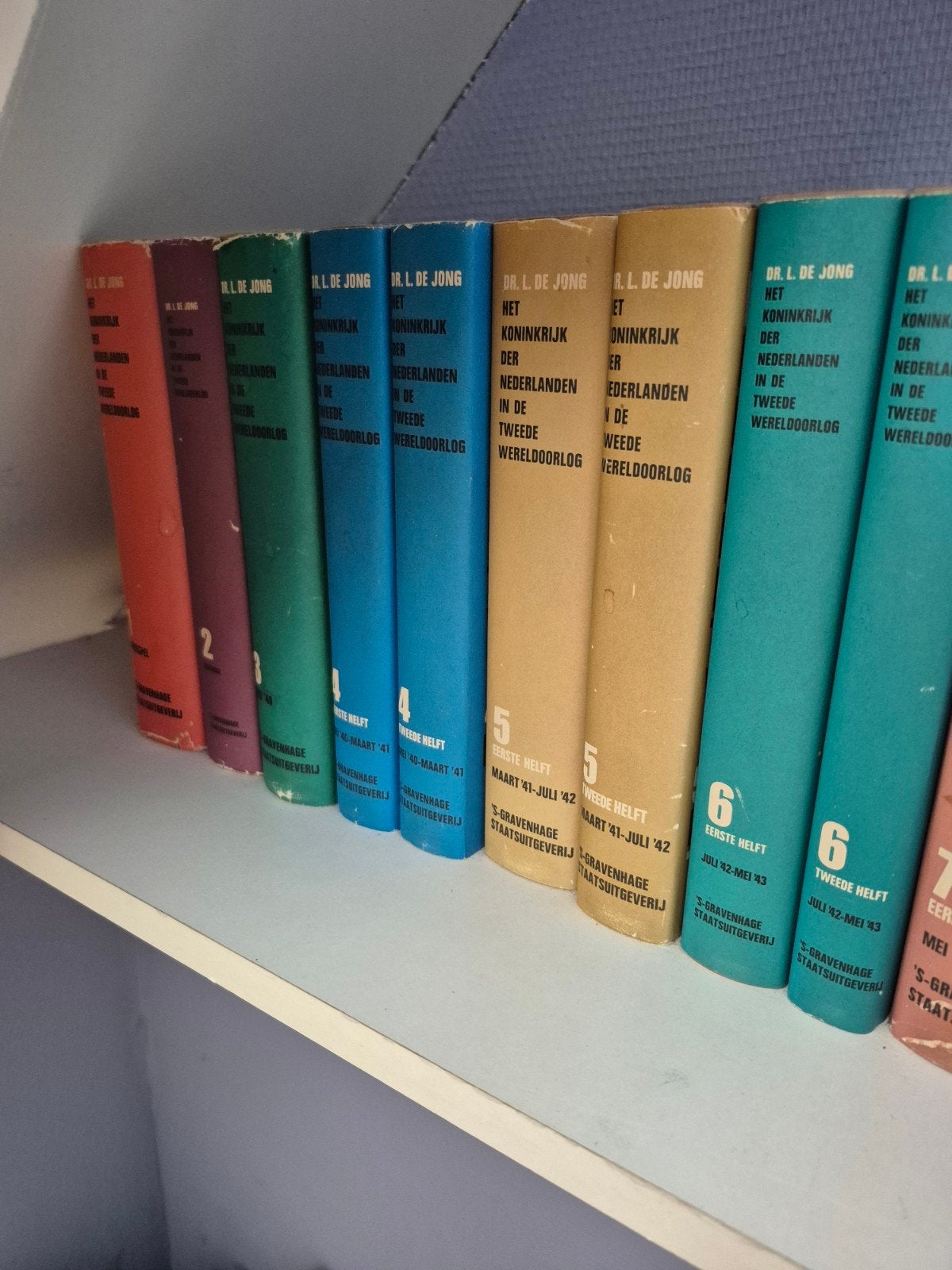 Het Koninkrijk der Nederlanden in WO II - Dr. L. de Jong, Boeken, Ophalen, 20e eeuw of later, Zo goed als nieuw, Dr. L. de Jong