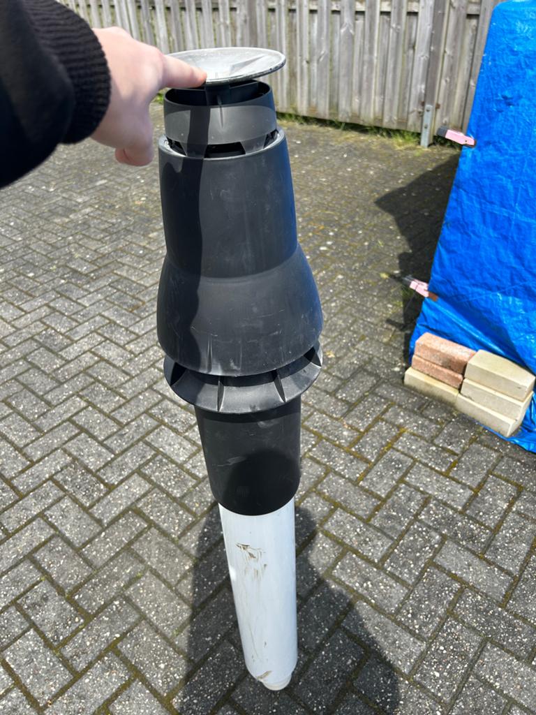 Ventilatiepijp / Afzuigbuis voor ventilatiesysteem, Ophalen, Gebruikt, Ventilator en Afzuiger