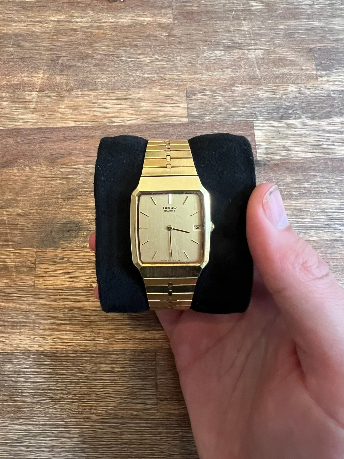 Vintage Seiko Quartz 6539-5060 – Gold Tone – 1984, Ophalen of Verzenden, Zo goed als nieuw, Staal, Seiko