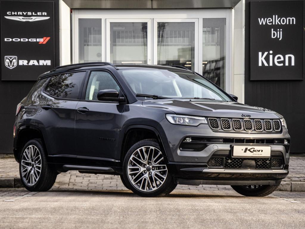 Jeep Compass 1.5T e-Hybrid S | Lederen bekleding met memory, Auto's, Jeep, Gebruikt, Euro 6, 4 cilinders, Bedrijf