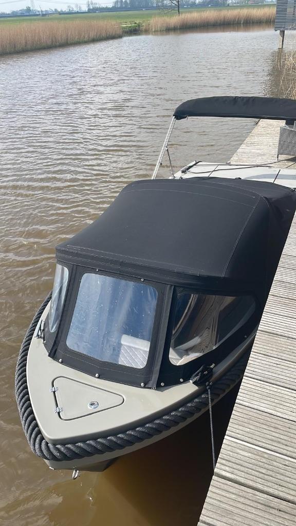 Meersloep 600 Tender incl. trailer., Watersport en Boten, Sloepen, Ophalen, 10 tot 30 pk, Gebruikt, Binnenboordmotor