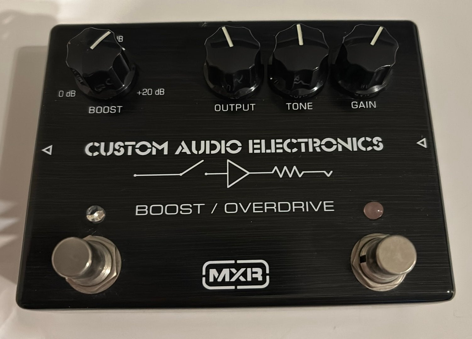 MXR Custom Audio Electronics Boost / Overdrive, Muziek en Instrumenten, Effecten, Ophalen of Verzenden, Zo goed als nieuw