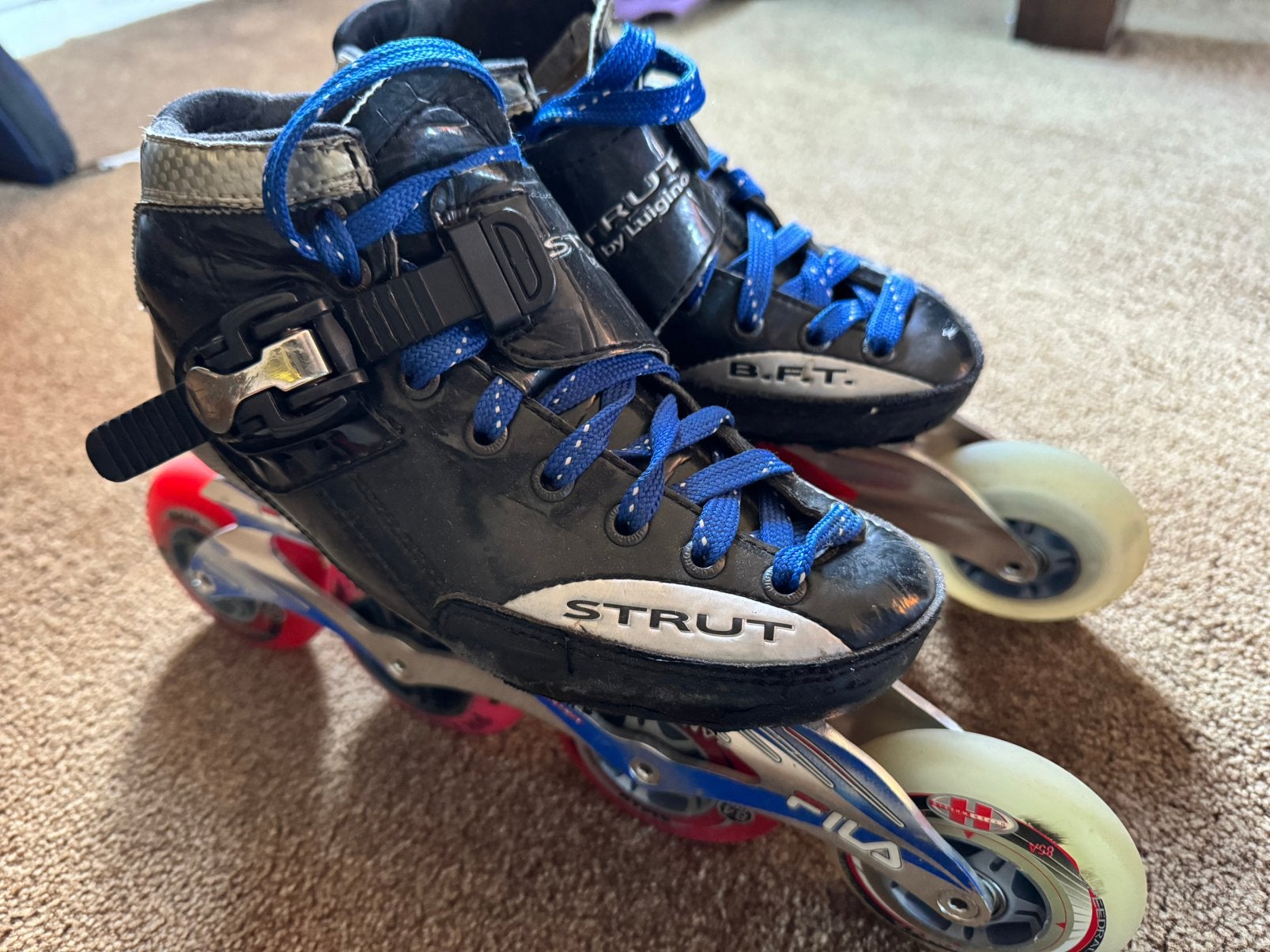 Strut skeelers maat 35, Sport en Fitness, Skeelers, Ophalen, Gebruikt, Kinderen