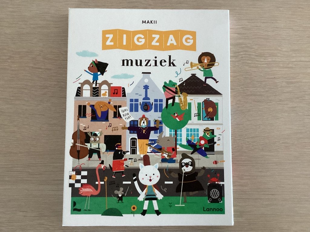Zig Zag vouwboek muziek, Ophalen, Nieuw