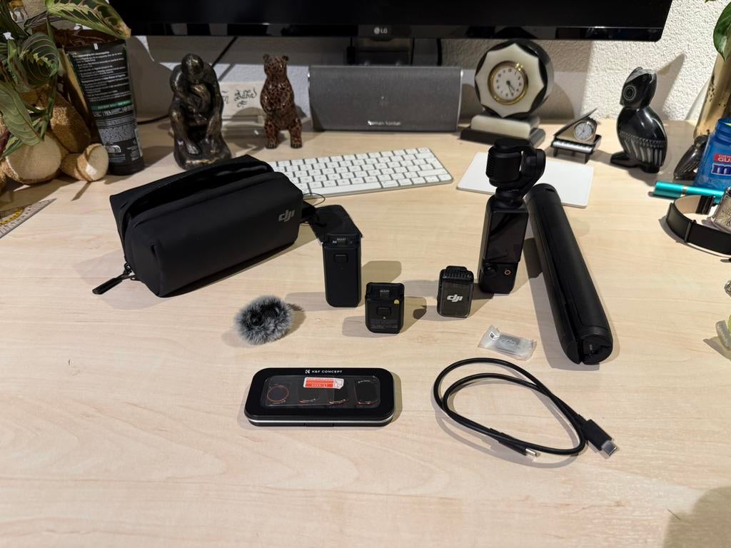 Dji osmo pocket 3 creator combo + ND filters en statief, Ophalen of Verzenden, Zo goed als nieuw, Overige merken