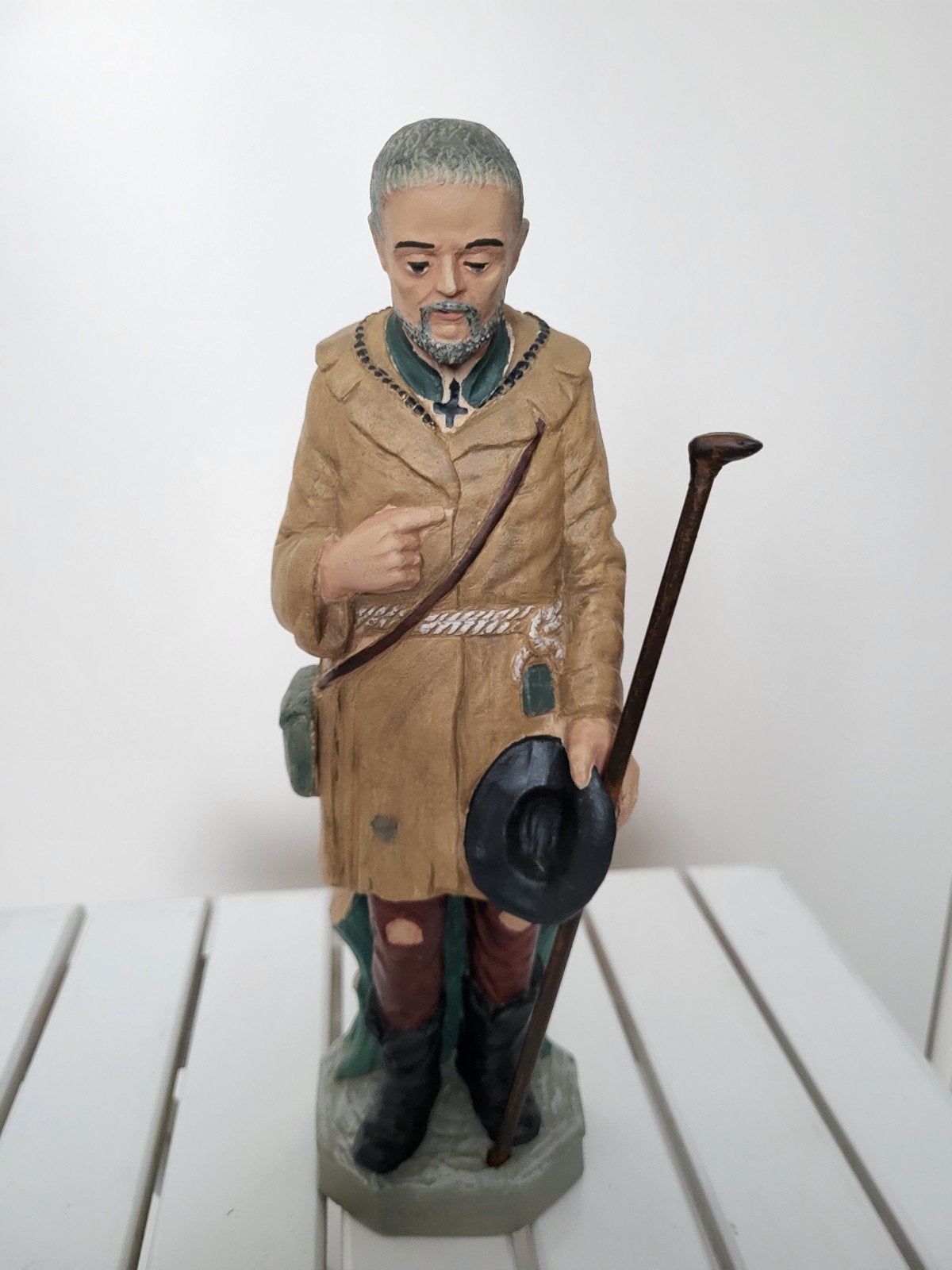 beeld Benedictus Jozef Labre, Ophalen, Nieuw, Mens
