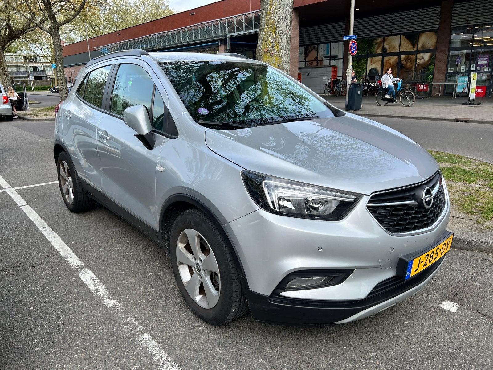 Opel MokkaX 1.4 Turbo 140pk Aut 2017 Grijs, Auto's, Opel, Stof, Euro 6, 1200 kg, Particulier