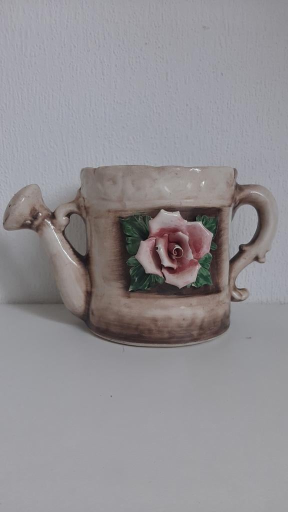 7 Bloempotten, Ophalen, Wit, Aardewerk of Porselein, Zo goed als nieuw