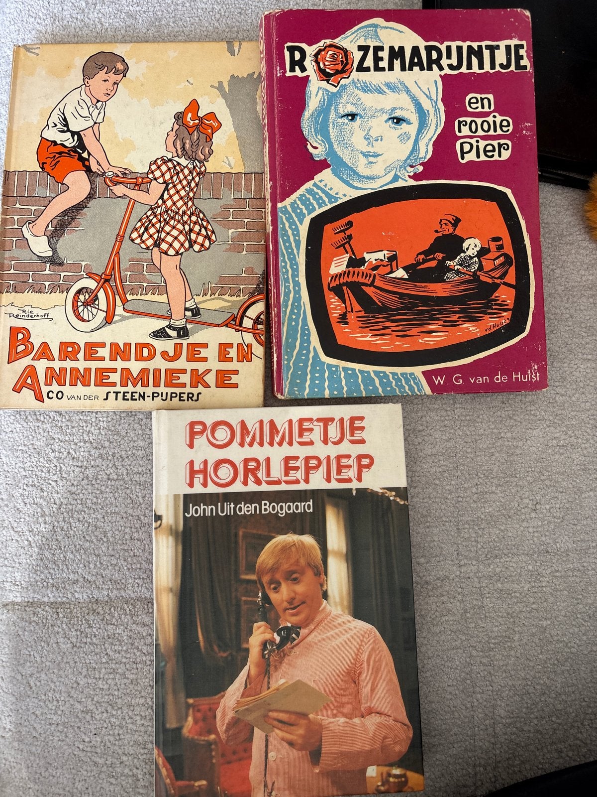 Vintage kinderboeken: Barendje, Annemieke, Rozemarijntje, Ophalen of Verzenden, Gelezen, Fictie algemeen
