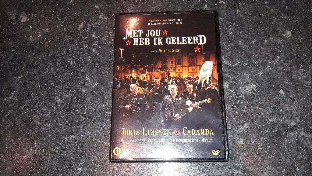 Joris Linssen & Caramba - Met jou heb ik geleerd, Alle leeftijden, Ophalen of Verzenden, Zo goed als nieuw, Documentaire