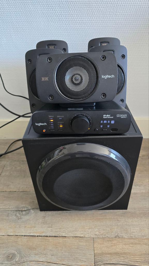 Logitech Z906, Overige merken, Gebruikt, 70 watt of meer, Ophalen of Verzenden