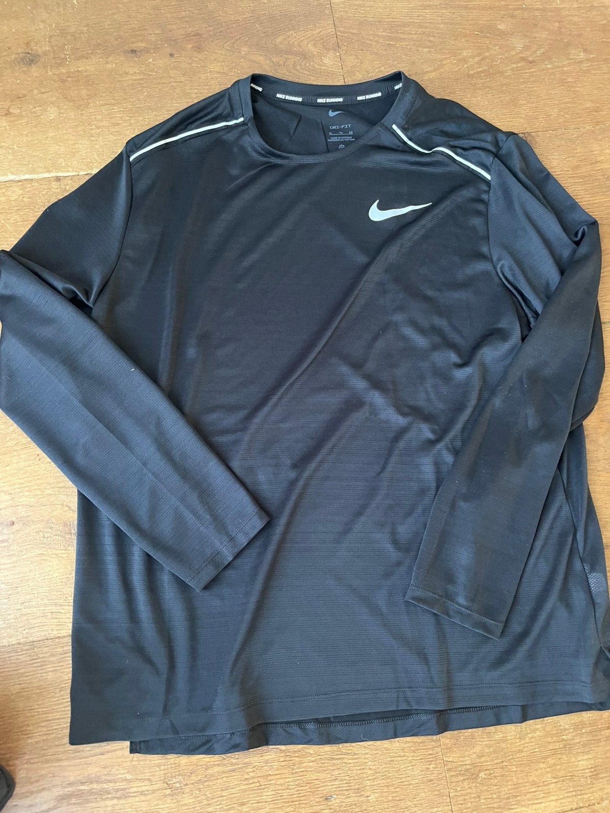 Nike Running Dri‑FIT longsleeve – maat XL, Kleding | Heren, Sportkleding, Zwart, Maat 56/58 (XL), Ophalen of Verzenden, Zo goed als nieuw