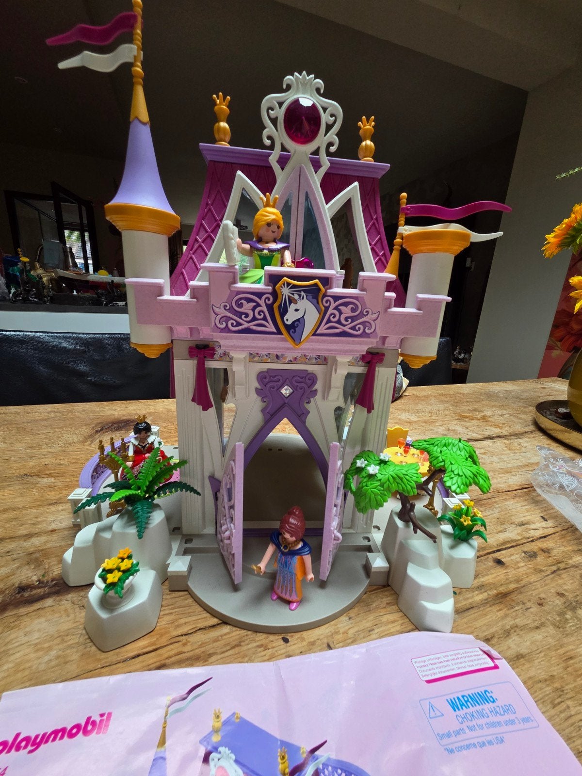 Playmobil Prinsessenkasteel 5474 met accessoires, Ophalen of Verzenden, Gebruikt, Kasteel/Fort