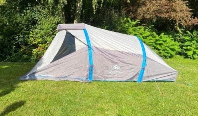 Quechua Air Seconds Family 4 Tent, Ophalen, Gebruikt, Tot en met 4