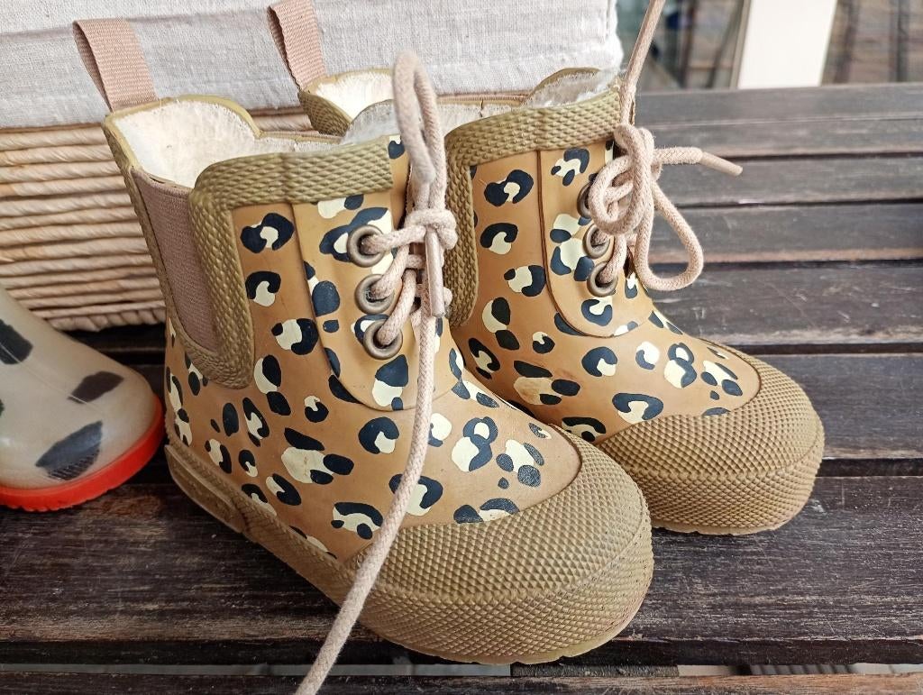 Konges Sløjd Thermo Boots Print - Laarzen - gevoerd wol m 22, Jongetje of Meisje, Laarsjes, Ophalen of Verzenden, Zo goed als nieuw