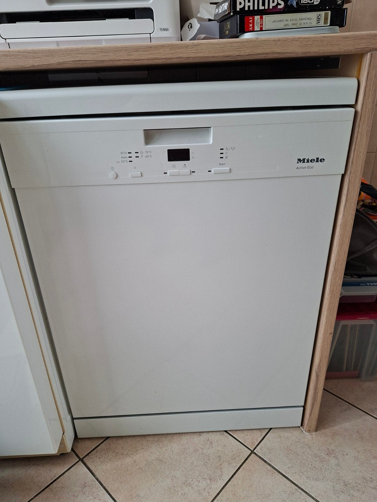 Miele Active Eco vaatwasser - 6 jaar oud, zo goed als nieuw, 60 cm of meer, Ophalen of Verzenden, Zo goed als nieuw, Vrijstaand