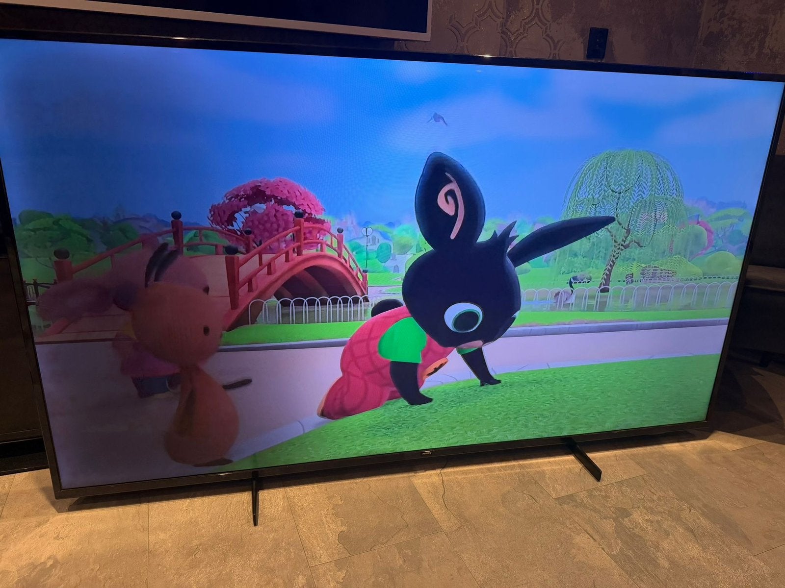 Philips smart TV met 4k UHD 70 inch, Ophalen, Philips, 50 Hz, Zo goed als nieuw