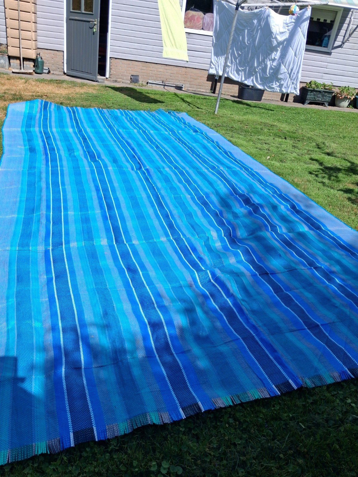Voortenttapijt / voortentkleed 480x250 cm - netjes, Ophalen of Verzenden, Gebruikt