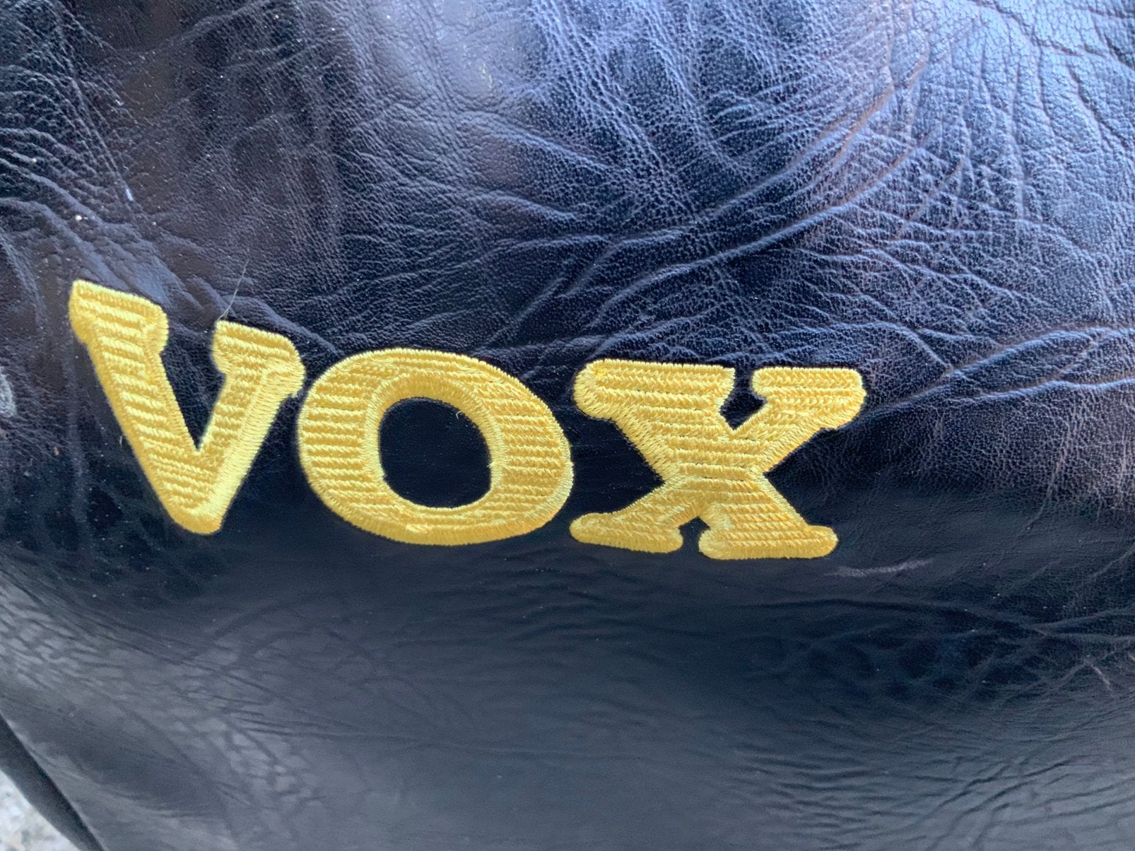 Mooie VOX AC 30 hoes van dik kustleer met voering., Ophalen of Verzenden, Zo goed als nieuw, Minder dan 50 watt
