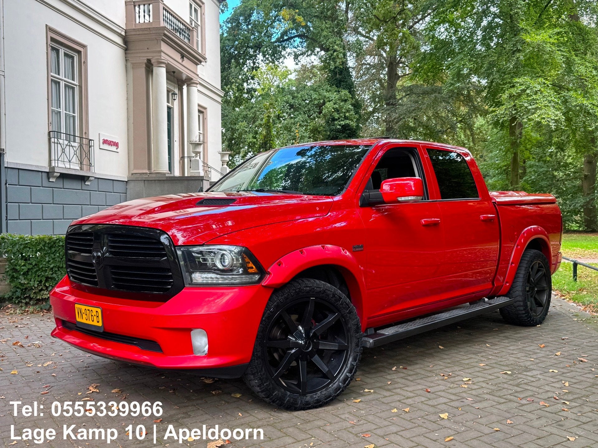Dodge Ram 1500 5.7 V8 Quad Cab 6'4 LPG Wide Body NL Auto Pan, Auto's, Automaat, Euro 5, Gebruikt, 5654 cc