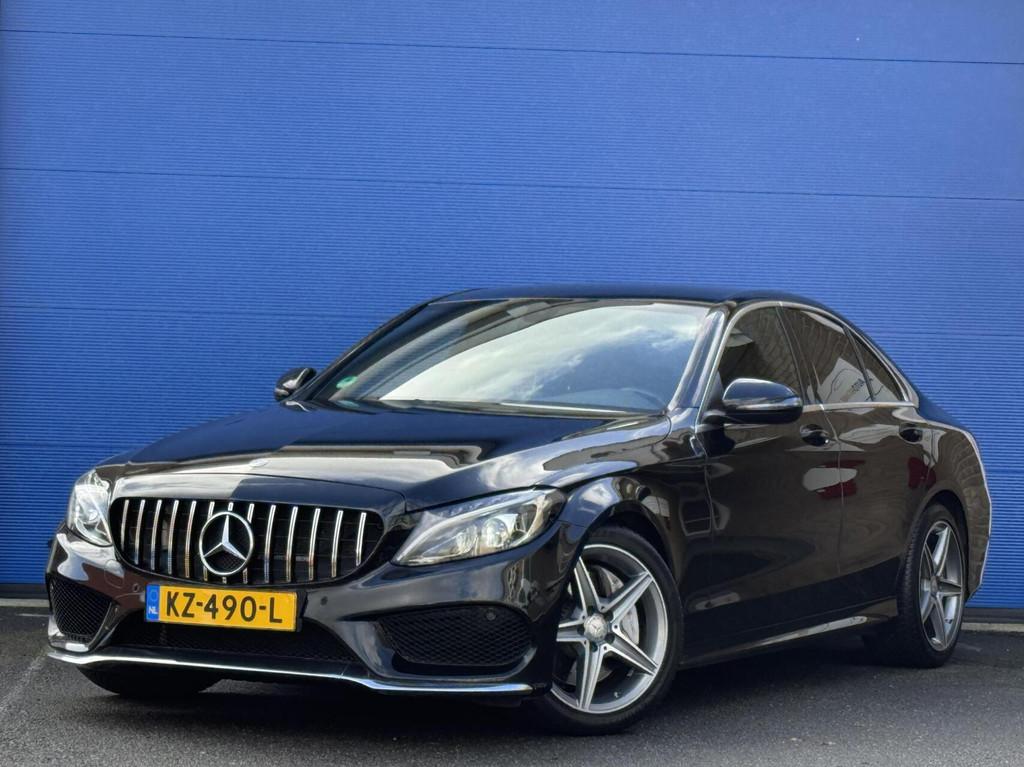 Mercedes C-klasse 250 | AMG Pakket | Leder | Memory stoel, Automaat, 4 cilinders, Zwart, Lichtsensor