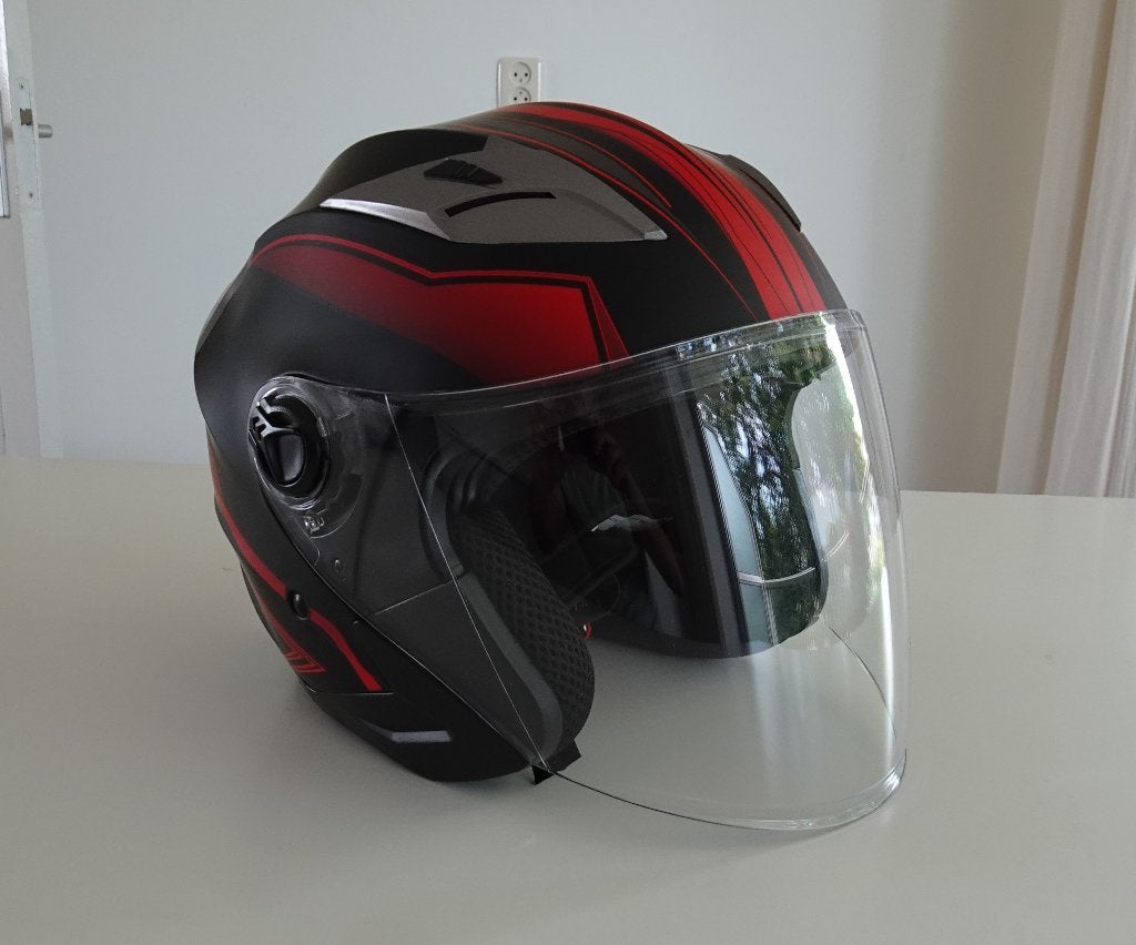 Motorhelm Open Face maat L - NIEUW, Motoren, Kleding | Motorhelmen, Nieuw zonder kaartje, Integraalhelm, L, Ophalen