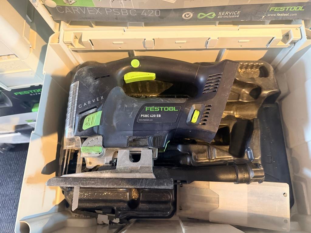 Festool CARVEX PSB C 420 EB Decoupeerzaag, Ophalen, Gebruikt, Decoupeerzaag, 30 tot 70 mm