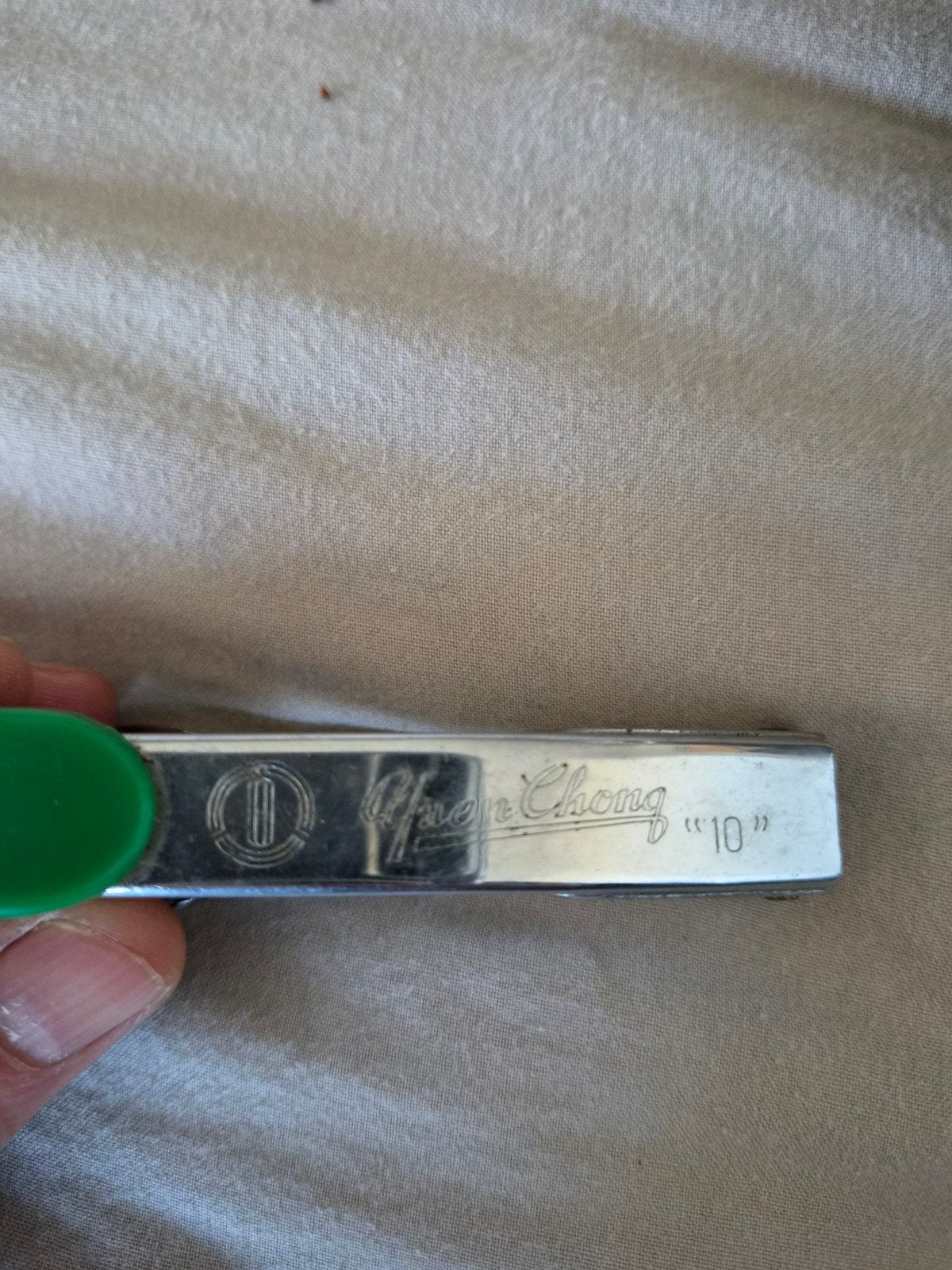 Vintage nietmachine "Chong Chong 10", Verzamelen, Ophalen of Verzenden, Overige typen