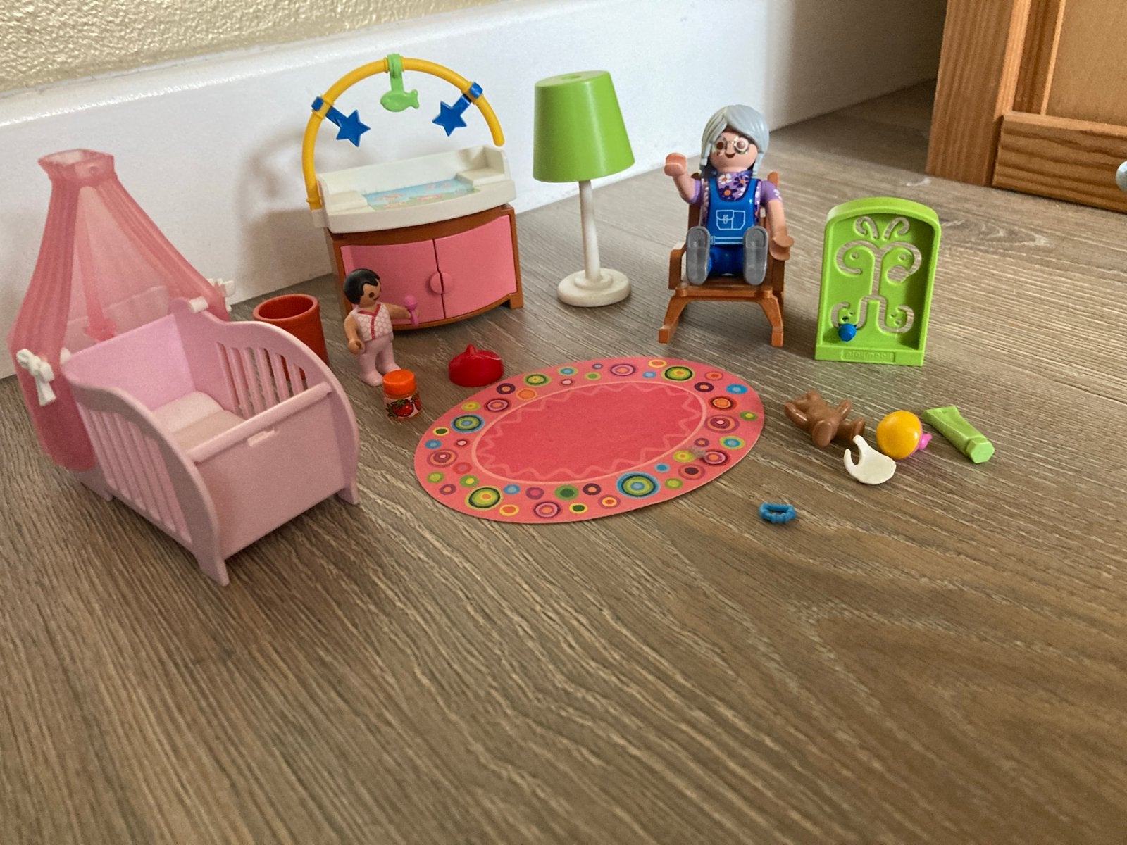 Playmobil babykamer 70210 set met figuren en accessoires, Ophalen of Verzenden, Gebruikt, Jongen of Meisje