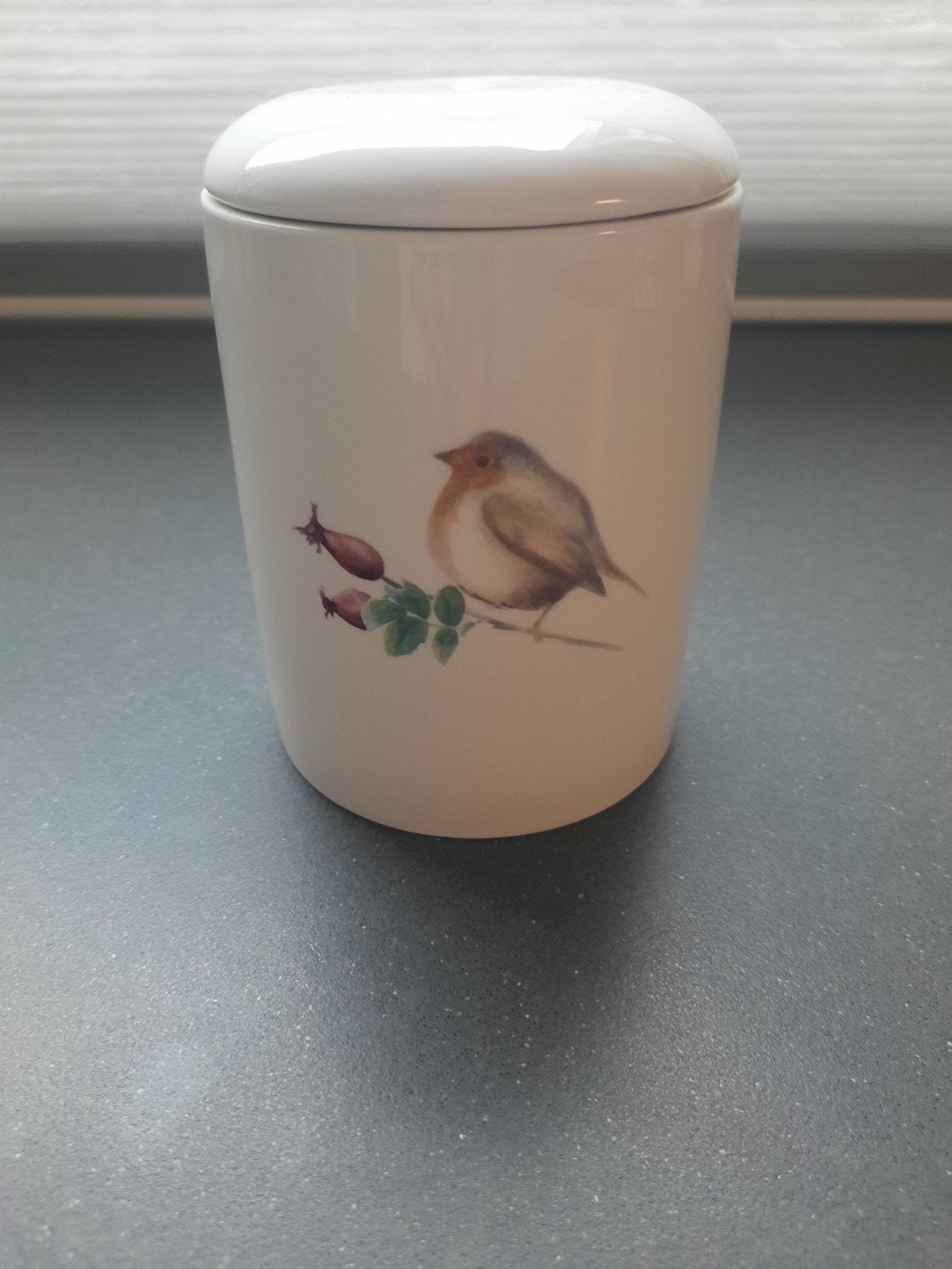 Voorraadpot, Beige, Ophalen of Verzenden, Zo goed als nieuw, Modern