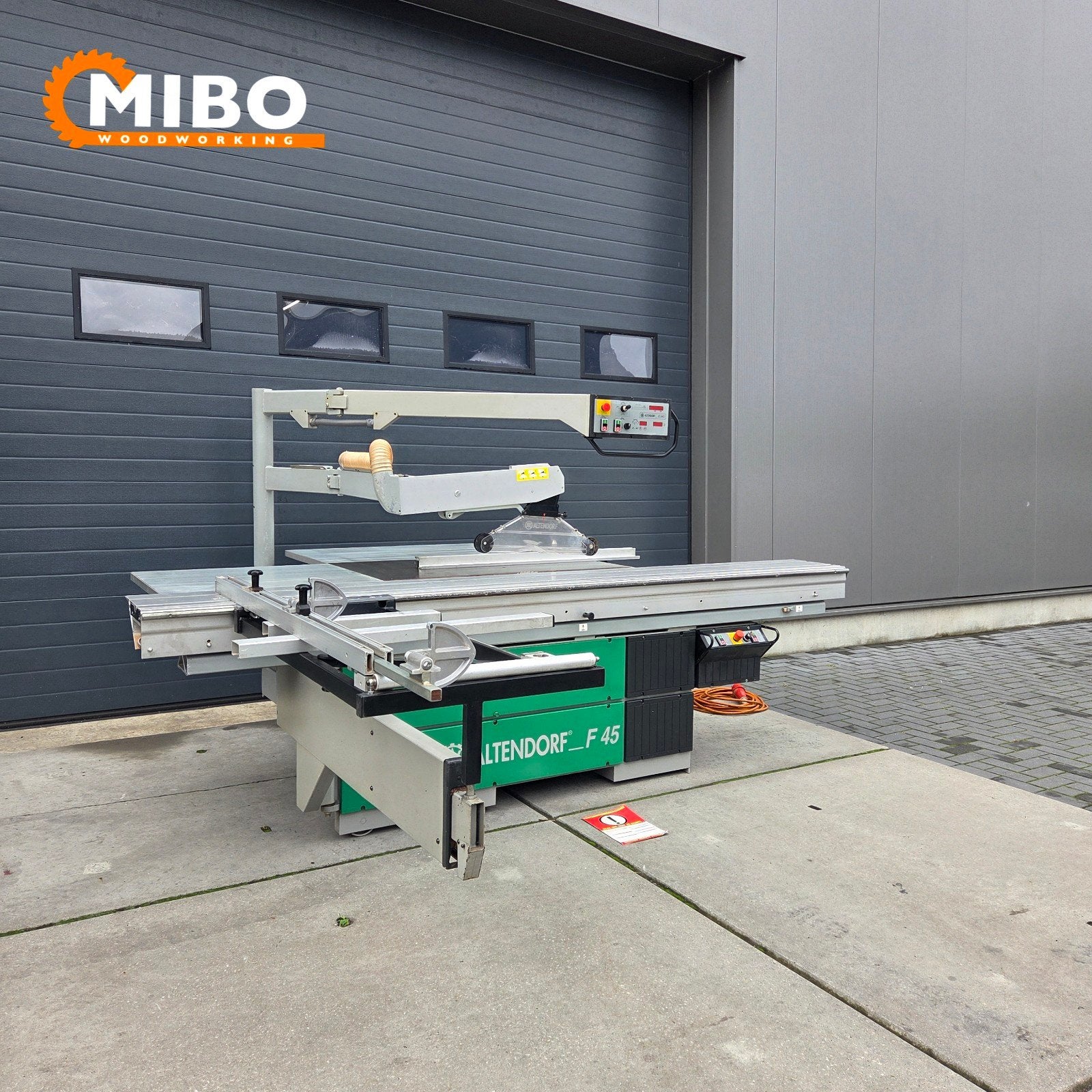 Altendorf F45 Formaatzaag 3200mm Elmo2 ** Ritser, 70 mm of meer, Overige typen, Zo goed als nieuw, 1200 watt of meer