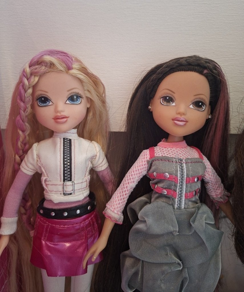 Moxie Girlz poppen 4x, Ophalen of Verzenden, Gebruikt, Overige typen