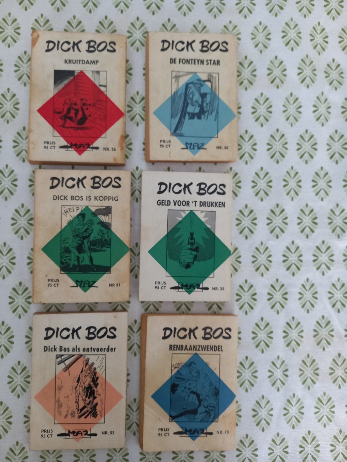 Dick Bos strips, Meerdere stripboeken, Ophalen of Verzenden, Gelezen
