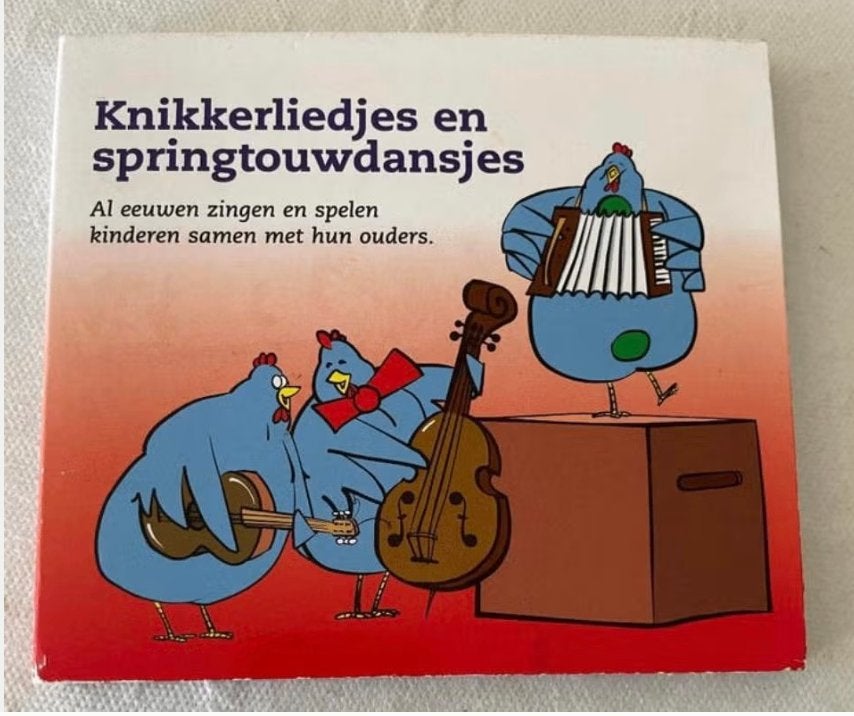 CD Knikkerliedjes en Springtowdansjes, Cd's en Dvd's, Cd's | Kinderen en Jeugd, Ophalen of Verzenden, Zo goed als nieuw, Muziek