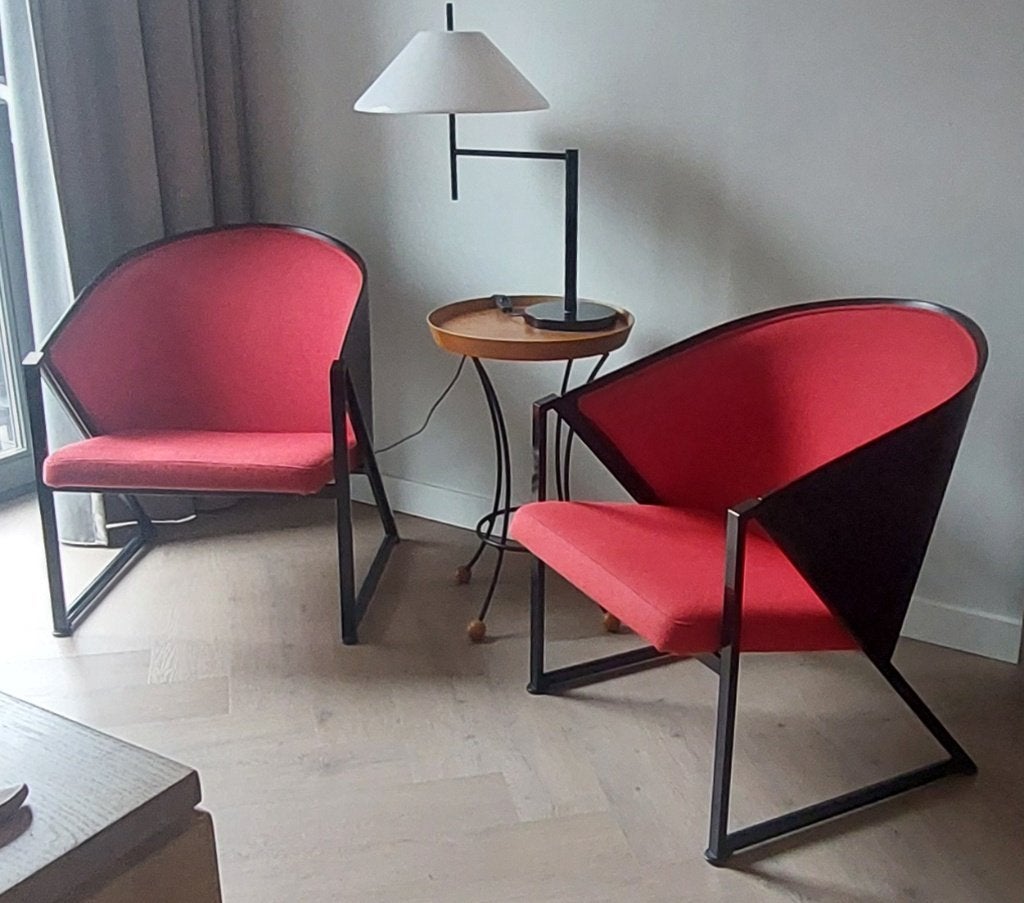 Fauteuils, Verzenden, Minder dan 75 cm, Zo goed als nieuw, Stof