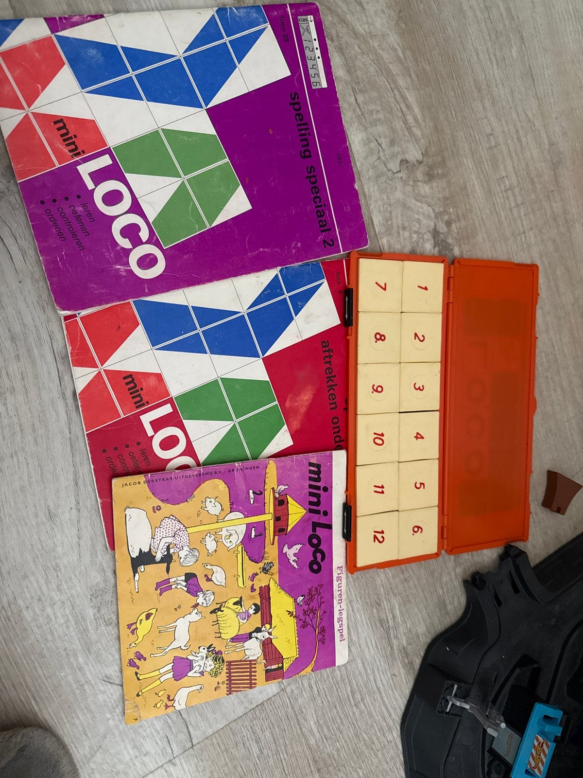 Mini Loco Spelletjes en Boekjes - Educatief Speelgoed, Ophalen of Verzenden, Gebruikt, Puzzelen