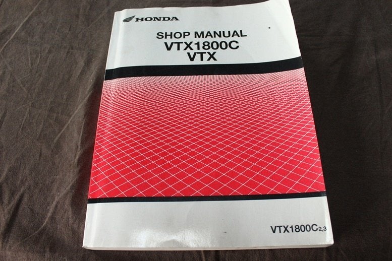 Honda VTX1800 C 2001 motorcycle shop manual handboek VTX, Motoren, Ophalen of Verzenden, Honda
